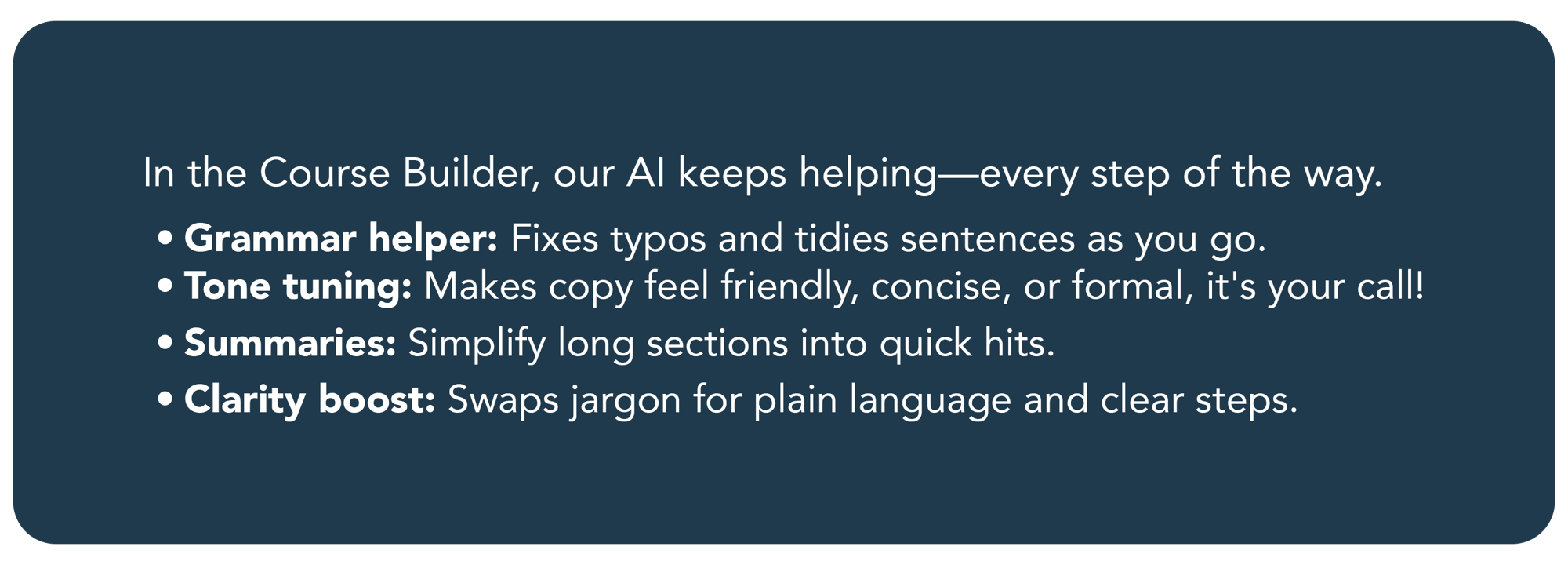 AI Course Builder