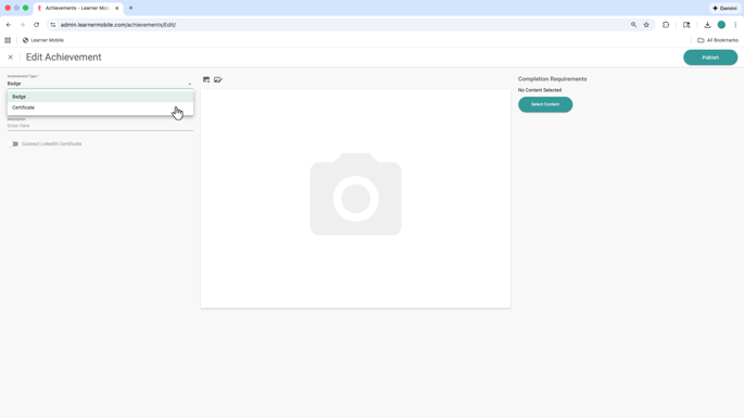 Badge or certificate